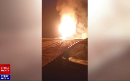 Momentul exploziei din Vrancea. Cum ar fi fost provocata deflagratia de pe santierul Auto<span style='background:#EDF514'>STRAZII</span> 7 | VIDEO