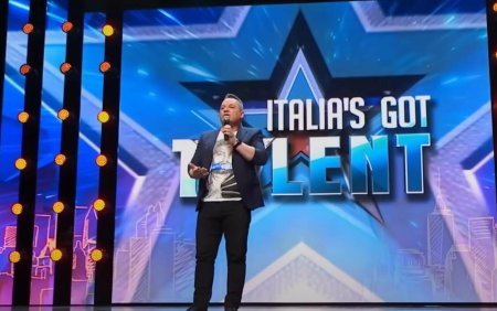 Un roman a facut senzatie la Italia's Got Talent. Golden Buzzer-ul l-a trimis direct in finala | VIDEO cu momentul