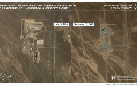 Imagini din satelit: Rusia, SUA si China si-au sporit activitatile la locurile de testare <span style='background:#EDF514'>NUCLEARA</span>