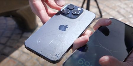 Scapat pe jos, iPhone 15 Pro pare chiar mai slab protejat, in noua carcasa din titan (VIDEO)