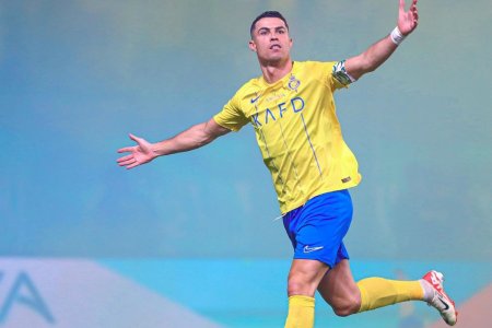<span style='background:#EDF514'>CRISTIANO</span> Ronaldo a marcat, probabil, cel mai neobisnuit gol din cariera » Reusita lui CR7, invaluita in fum. La propriu!