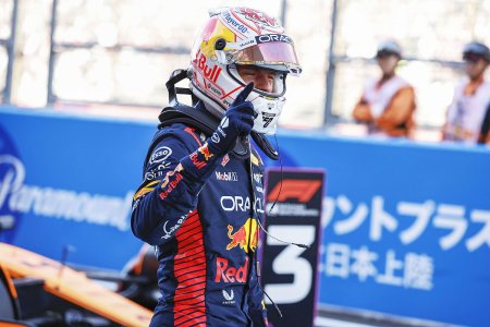 Max Verstappen pleaca din nou primul: pole position in MP al Japoniei » Cum arata grila completa + Red Bull poate pune mana pe <span style='background:#EDF514'>TITLUL</span> mondial