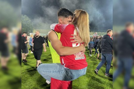 Unul dintre eroii lui Dinamo de la baraj s-a insurat » Imagini spectaculoase de la nunta