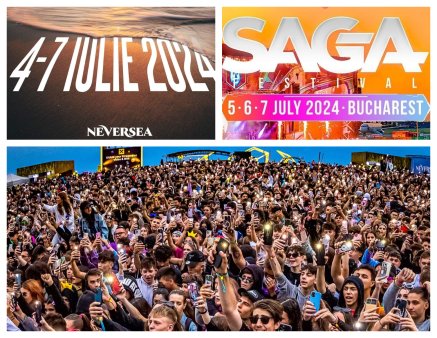 Razboi pe piata marilor evenimente muzicale! Neversea si SAGA, doua  dintre cele mai mari festivaluri de la noi, se incurca unul pe celalalt. Miza de milioane de euro!