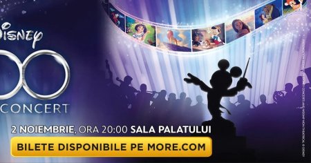 Premiera in Romania: Concert DISNEY 100 la Sala Palatului