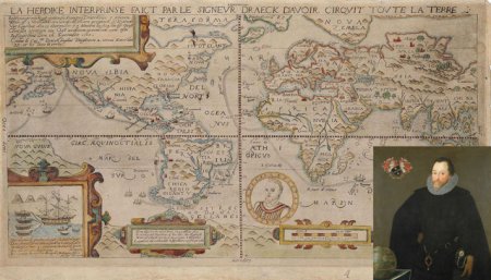 26 septembrie 1580:  <span style='background:#EDF514'>FRANCI</span>s Drake face o calatorie in jurul lumii