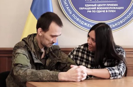 O rusoaica <span style='background:#EDF514'>A FUGIT</span> in Ucraina pentru a fi alaturi de sotul ei luat prizonier. Cum a reactionat barbatul