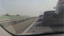 Trafic blocat total pe autostrada A1 Bucuresti-Pitesti, din cauza unui incendiu de vegetatie