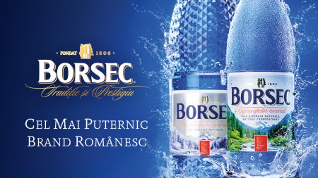 Borsec, votat pentru a noua oara Cel mai puternic brand romanesc