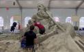 Sculpturi din nisip spectaculoase, la un campionat international. Au participat artisti din toata lumea