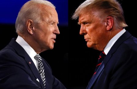 Trump isi ironizeaza rivalii si-l imita pe Biden: Fara mine era mort