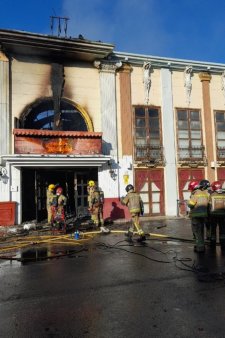 Incendiu <span style='background:#EDF514'>TRAGIC</span> in 3 cluburi de noapte din Murcia, Spania. Actiunile salvatorilor continua