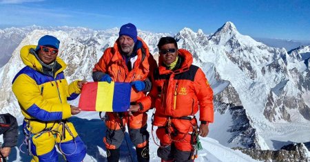 Alpinist <span style='background:#EDF514'>ROMAN DISPARUT</span> intr-o avalansa din Himalaya, informatie dezmintita de sotie. Il urmaresc pe GPS, coboara