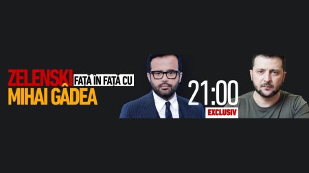 Volodimir Zelenski, fata in fata cu <span style='background:#EDF514'>MIHAI GADEA</span> | Interviu la Antena 3 CNN