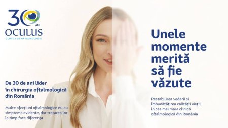Ce inseamna cea mai buna clinica oftalmologica din Romania? Performanta si experienta de top. <span style='background:#EDF514'>OCULUS</span>, de 30 de ani lider in chirurgia oftalmologica