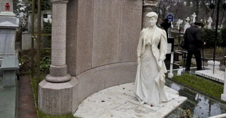Misterul mormantului Doamna cu umbrela din cimitirul Bellu. Ce lucruri necurate s-ar intampla tarziu in noapte, pe aleea de langa locul sau de veci
