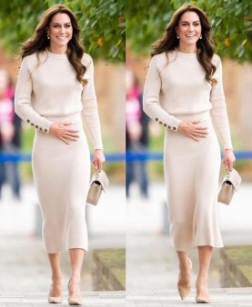 Kate Middleton a purtat un costum realizat la Piatra Neamt. Povestea unei afaceri de familie care a rezistat din anii ’90