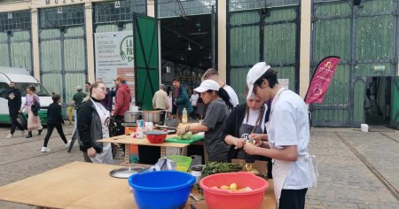 Supa antirisipa din legume care ar ajunge la gunoi sau Vegeta de casa, la festivalul de gastronomie La Pas FOTO VIDEO