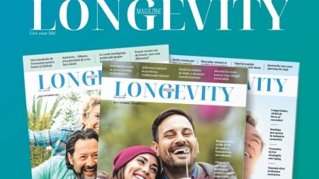 Sanatate, tinerete, frumusete si longevitate? Longevity Magazine, in editia de toamna!
