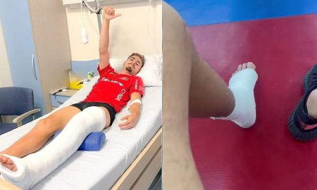 Cum arata stangul lui Dragos Iancu: nici n-ai zice ca a suferit o fractura deschisa!