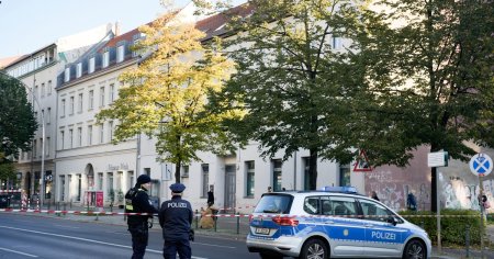 <span style='background:#EDF514'>SINAGOGA</span> din Berlin, atacata cu cocktailuri Molotov. Cresc incidentele antisemite in Germania