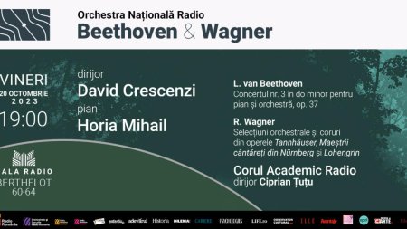 Cum a cantat Beethoven din memorie la premiera? Concertul nr. 3 pentru pian si orchestra la Sala Radio