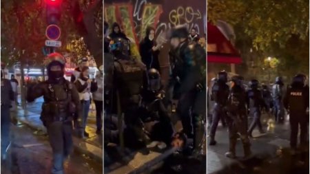 Europa clocoteste din cauza Furiei Musulmane | Mai multe persoane au fost arestate la un miting pro-Palestina din Paris