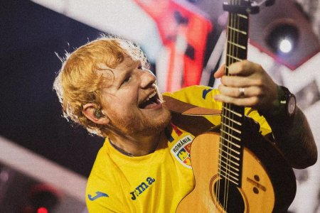Ed Sheeran va concert pe Arena Nationala! Artistul britanic vine pentru a doua in Romania pe 24 august 2024