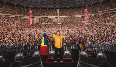 Ed Sheeran concerteaza la Bucuresti in 2024! Prezentul turneu a batut recorduri de popularitate si incasari