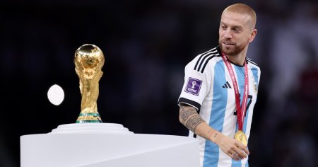 Colegul lui Messi, campion mondial cu Argentina, suspendat doi ani pentru un dopaj stupid