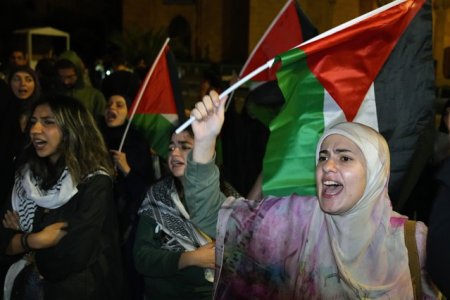 Manifestatii pro-palestiniene in intreaga lume. Sute de persoane protesteaza la Bucuresti