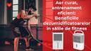 Aer curat, antrenament eficient: beneficiile dezumidificatoarelor in salile de fitness