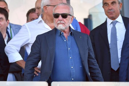 Se intampla si in Italia! Patronul lui Napoli a dat buzna in vestiar » Ce s-a intamplat in pauza meciului cu Milan