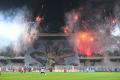 Atmosfera de UNTOLD la derby-ul Clujului: artificii, torte, scenografie si un vibe de clasa