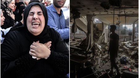Razboi in Israel, ziua 29 | Membrul unei organizatii umanitare, blocat in Gaza: Am scapat de doua ori de la moarte astazi. Ne simtim ca niste sobolani intr-o <span style='background:#EDF514'>CUSCA</span>