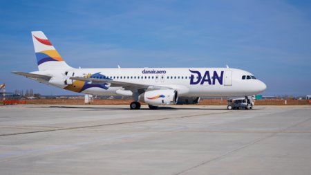 Compania aviatica <span style='background:#EDF514'>DAN AIR</span> va zbura incepand cu 13 noiembrie din Bacau, dupa ce a renuntat la operarea de pe aeroportul din Brasov