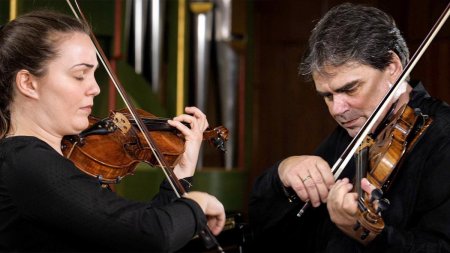 Celebrii violonisti Gabriel <span style='background:#EDF514'>CROITORU</span> si Simina <span style='background:#EDF514'>CROITORU</span> incep Turneul Vioara lui Enescu pe 8 noiembrie, la Iasi