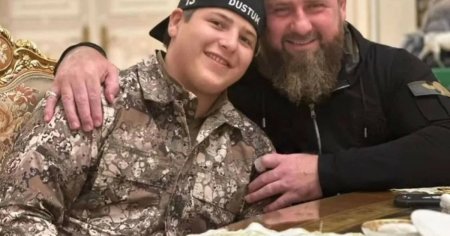 Liderul cecen Ramzan Kadirov si-a numit fiul de 15 ani sef al securitatii personale