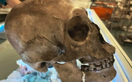 Craniu uman descoperit intr-un magazin de vechituri. Ce le-a spus proprietarul politistilor veniti la fata locului