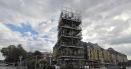 Turnul-<span style='background:#EDF514'>PEPINIERA</span> din centrul Timisoarei, demontat. A fost cel mai vizitat obiectiv din Capitala Culturala a Europei 2023 FOTO