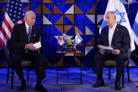 Biden, discutii cu Netanyahu despre posibilitatea unei pauze umanitare in Gaza