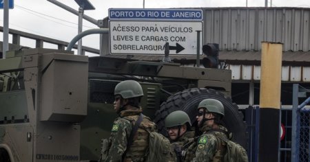 Brazilia. Militari desfasurati in porturi si aeroporturi pentru asfixierea traficantilor de droguri si arme