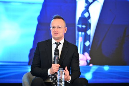 Péter Szijjártó, ministrul Afacerilor Externe si Comertului din Ungaria, la RIGC 2023: Am crescut cu succes capacitatea interconectorului Romania- Ungaria la 2,6 miliarde de metri cubi