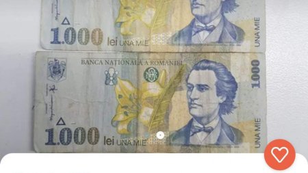 Bancnote vechi se vand la preturi URIASE pentru <span style='background:#EDF514'>COLECTIONARI</span>