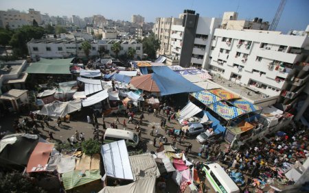 Oficial american: Hamas are un centru de comanda sub spitalul Al-Shifa