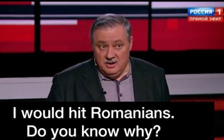 Revoltator! Un propagandist rus indeamna la bombardarea Romaniei, in locul Poloniei