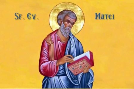 Sfantul Evanghelist Matei este pomenit pe 16 noiembrie. Mesaje de Sf. Matei