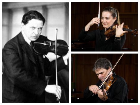 Cele mai valoaroase doua viori ale lui George Enescu se vor auzi la Bucuresti. Unul din instrumente a fost facut in 1731, pentru acesta compozitorul refuzand un Stradivarius