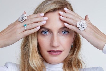 Petra Kvitova, sedinta foto de lux cu diamantele preferate