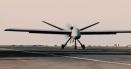 Momentul in care o drona de mari dimensiuni decoleaza in premiera de pe cel mai nou portavion britanic VIDEO